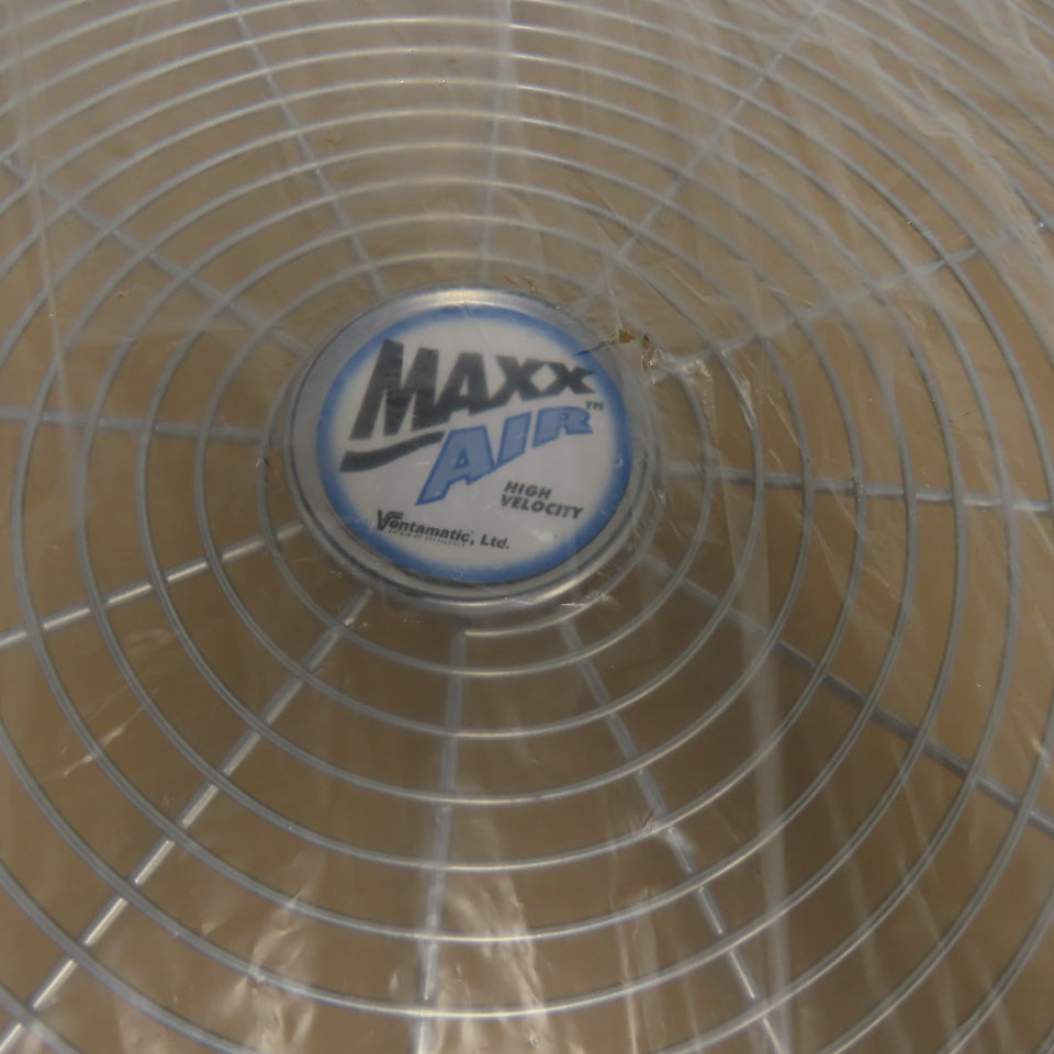 Maxx Air FB-75B HVWM 30 OSC 30" Oscillating Wall Mount Fan 120V 200W NEW