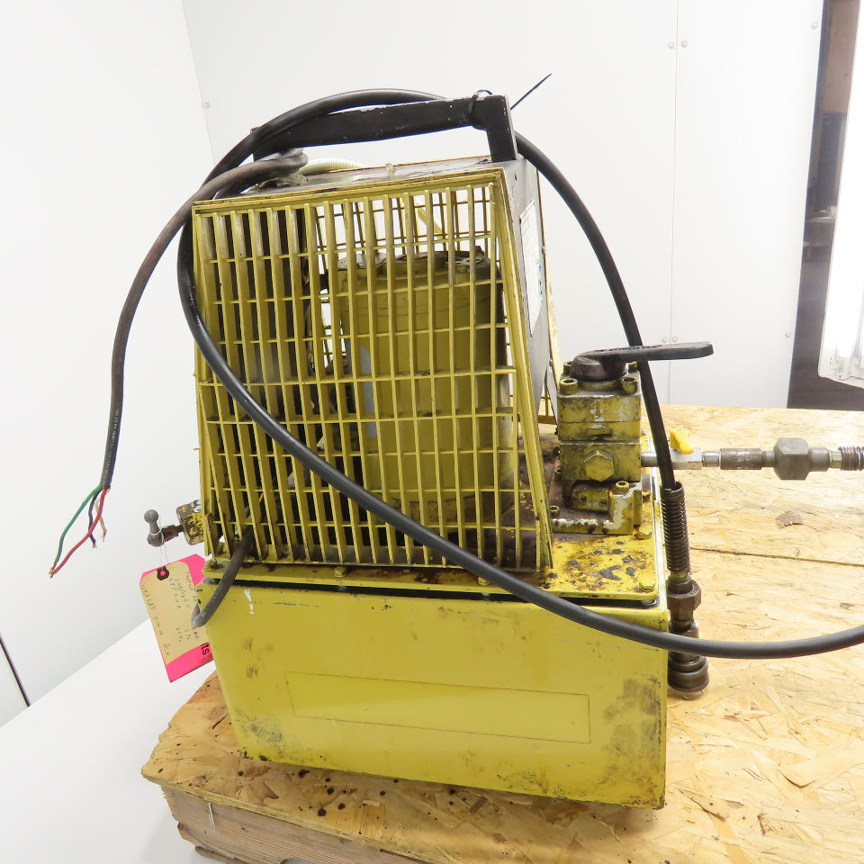 Enerpac PEM-3045CL 1.5HP Electric Hydraulic Power Unit 10000 PSI 230/480V 3Ph