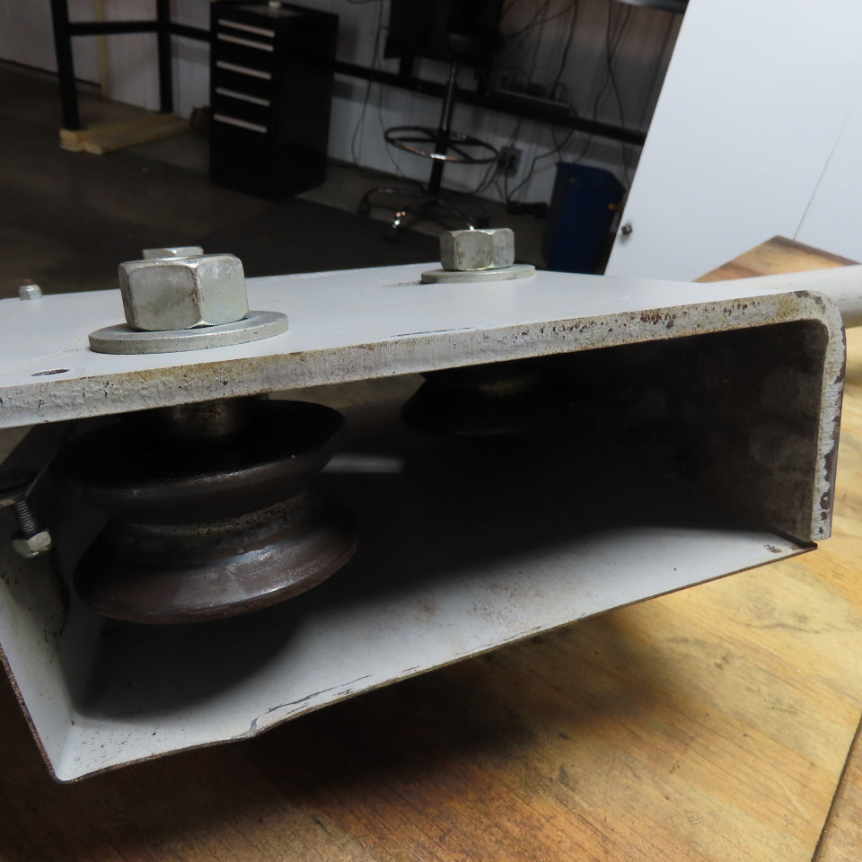 Olympic Instruments 1900-3 Flat Material Measurer W/ Mounting Arm & Counter