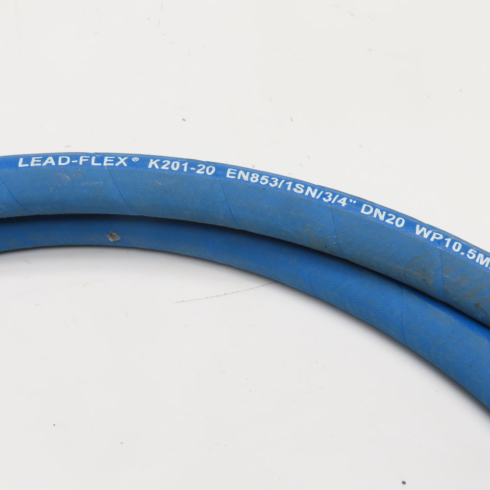 Lead Flex K201-20 3/4" High Temperature Hose Female 20mm DKO Swivel 10'