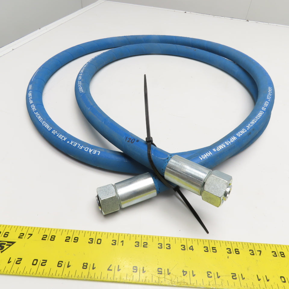 Lead Flex K201-20 3/4" High Temperature Hose Female 20mm DKO Swivel 10'