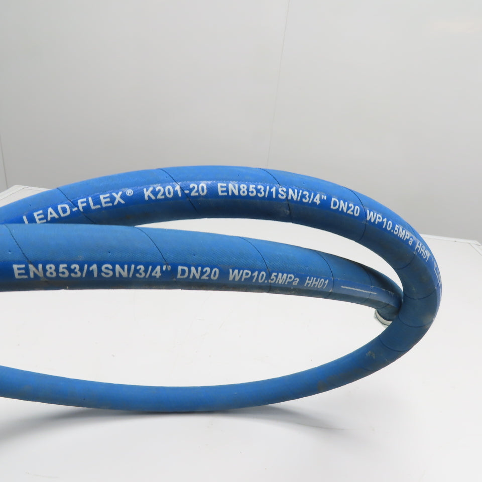 Lead Flex K201-20 3/4" High Temperature Hose Female 20mm DKO Swivel 80"