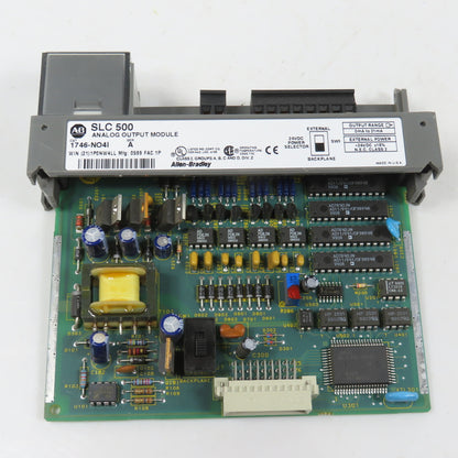 Allen-Bradley 1746-NO4I Ser A SLC 500 Analog Output Module (No Cover)