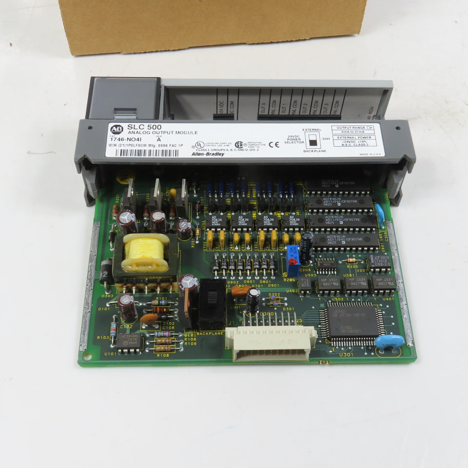 Allen-Bradley 1746-NO4I Ser A SLC 500 Analog Output Module Refurbished