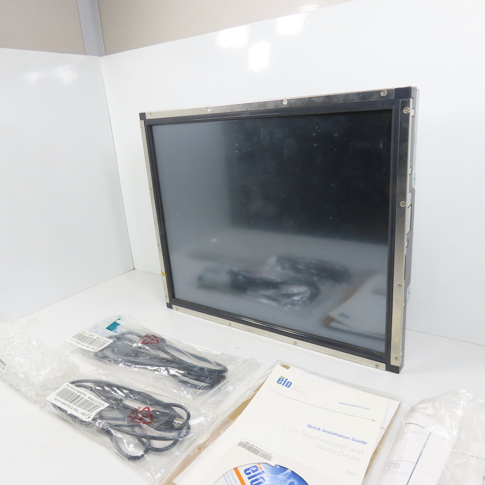 Elo Touch Solutions ET1939L-7CWA-1-NPB-G 19" LCD Touch Scree Monitor W/ Cables