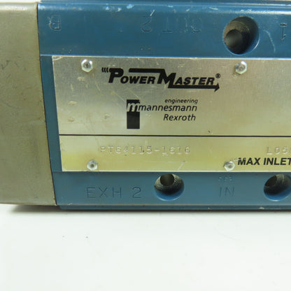 Mannesmann Rexroth PT64115-1616 Pneumatic Directional Control Valve 150 PSI