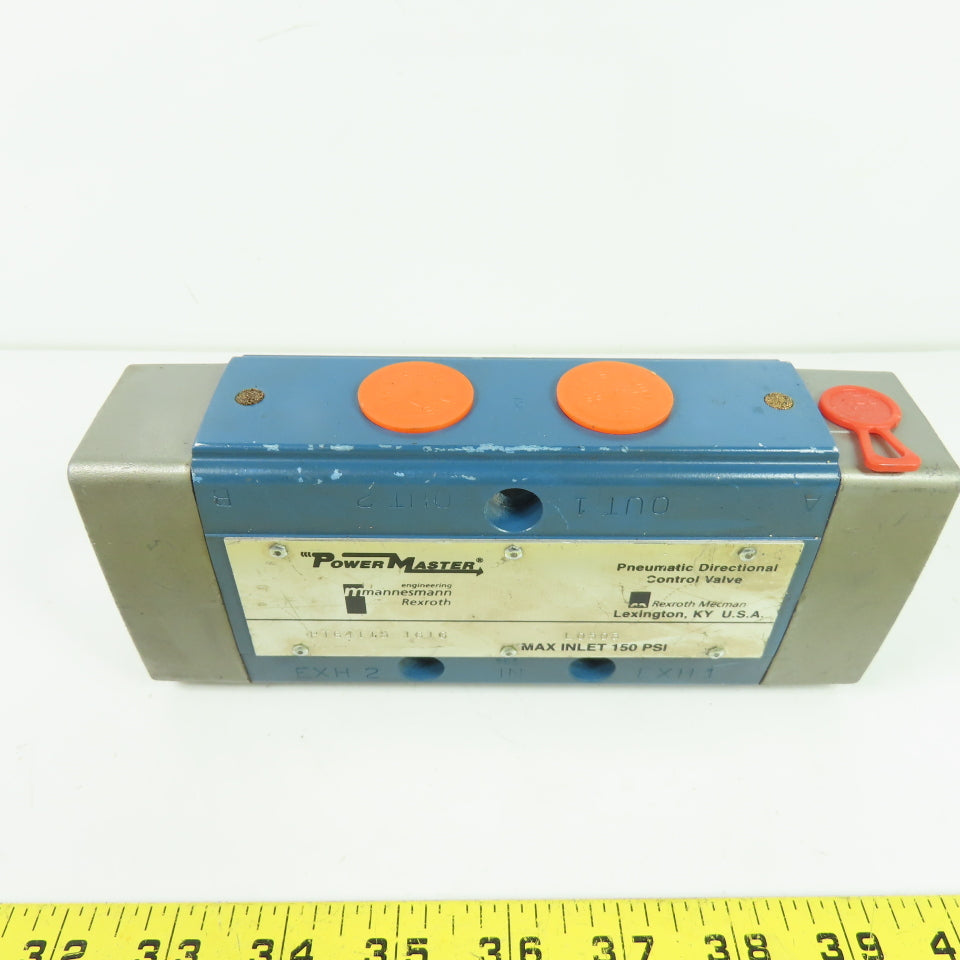 Mannesmann Rexroth PT64115-1616 Pneumatic Directional Control Valve 150 PSI