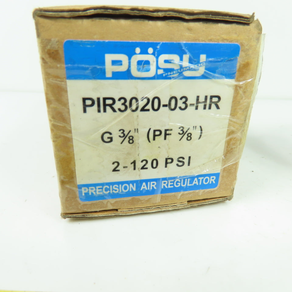 PÖSU PIR3020-03-HR Precision Air Regulator G 3/8" (PF 3/8") 2-120 PSI