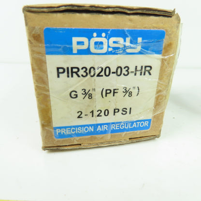 PÖSU PIR3020-03-HR Precision Air Regulator G 3/8" (PF 3/8") 2-120 PSI