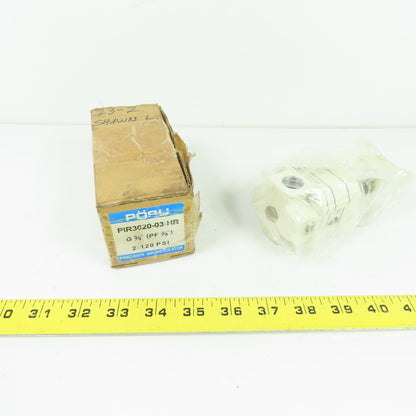 PÖSU PIR3020-03-HR Precision Air Regulator G 3/8" (PF 3/8") 2-120 PSI