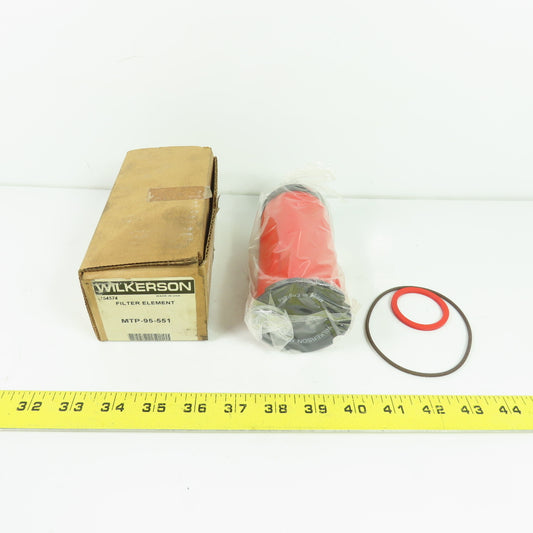 Wilkerson MTP-95-551 Pneumatic Filter Element W/ Seals NEW
