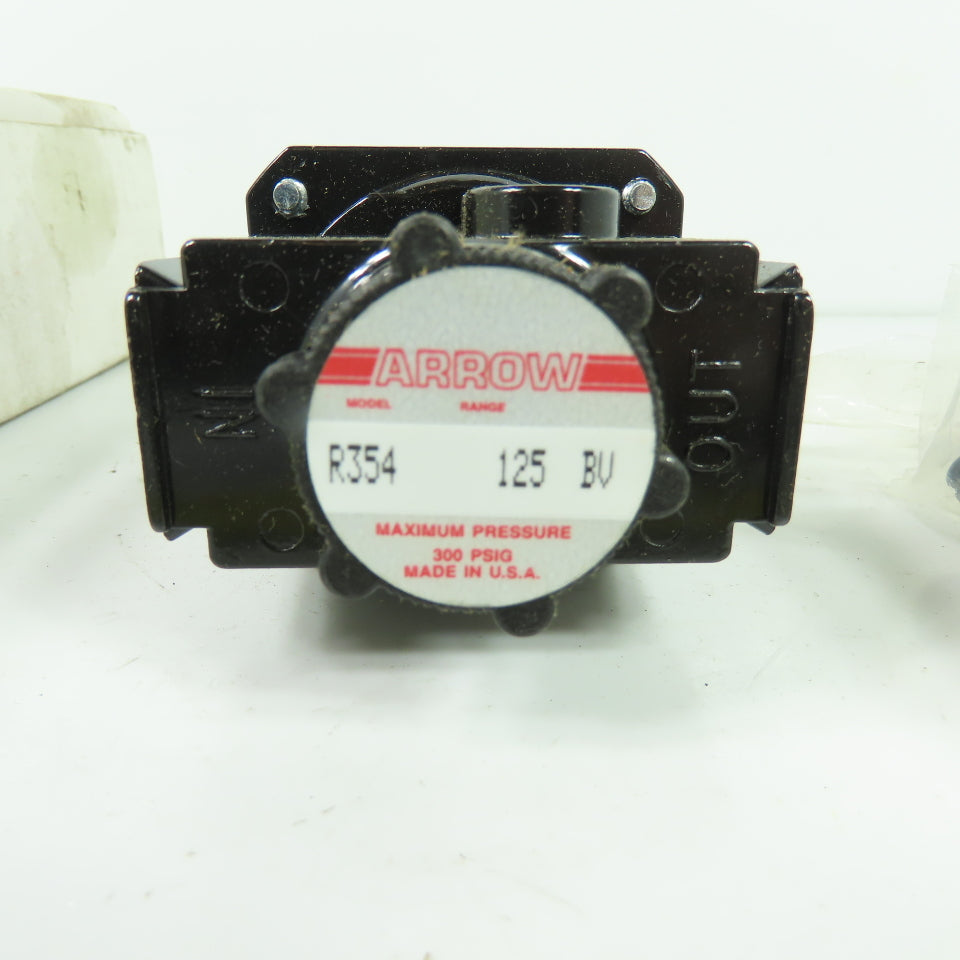 Arrow R354G 1/2" NPT Pneumatic Regulator W/ Gauge NEW