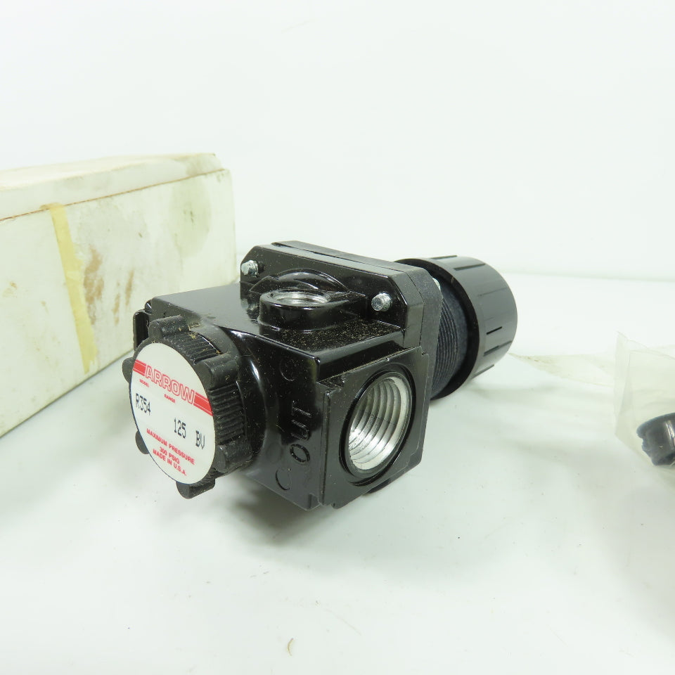Arrow R354G 1/2" NPT Pneumatic Regulator W/ Gauge NEW