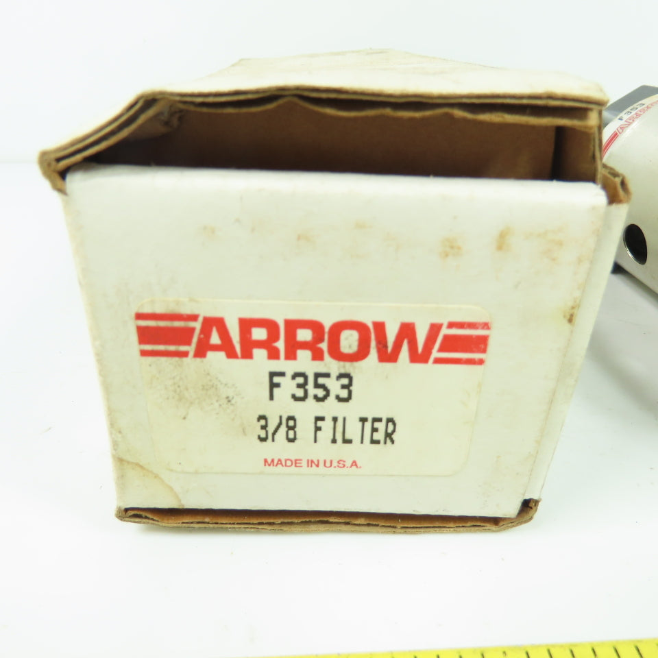 Arrow F353 Tri-Star 3/8" NPT Pneumatic Air Line Filter 150 PSI NEW