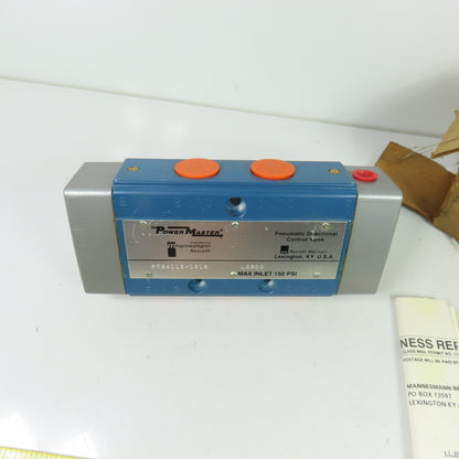Mannesmann Rexroth PT64115-1616 Pneumatic Directional Control Valve 150 PSI NEW