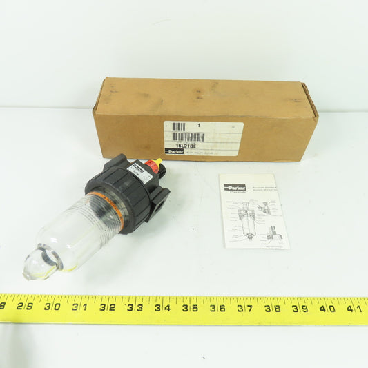 Parker 16L21BE Pneumatic Air Line Lubricator 3/8" NPT 150 PSI NEW