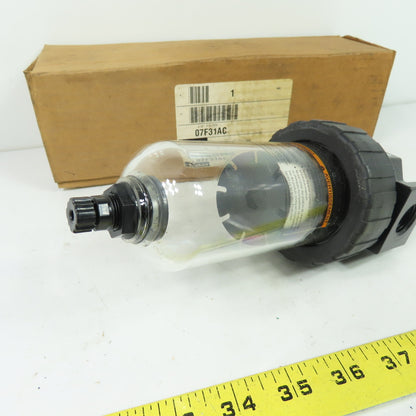 Parker 07F31AC 1/2" NPT Pneumatic Air Filter 150 PSI NEW