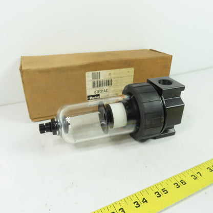 Parker 07F31AC 1/2" NPT Pneumatic Air Filter 150 PSI NEW