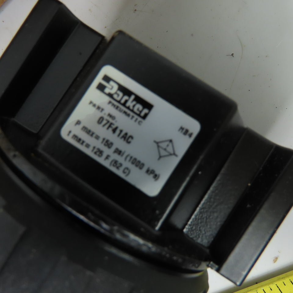 Parker 07F41AC 3/4" NPT Pneumatic Air Filter 150 PSI NEW