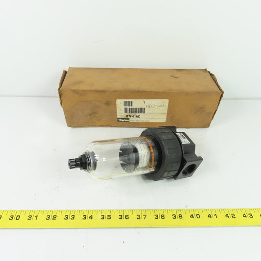 Parker 07F41AC 3/4" NPT Pneumatic Air Filter 150 PSI NEW