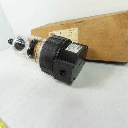 Schrader Bellows 06F11ACSB Pneumatic Air Filter 1/4" NPT 150 PSI Max NEW