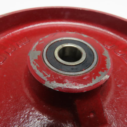 Hamilton 8" x 2" Cast Iron Caster Wheel 1500lb For 1/2" Axel Lot Of 4
