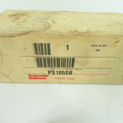 Schrader Bellows PS105SB Pneumatic Filter/Lubricator Bowl Kit w/ Manual Drain