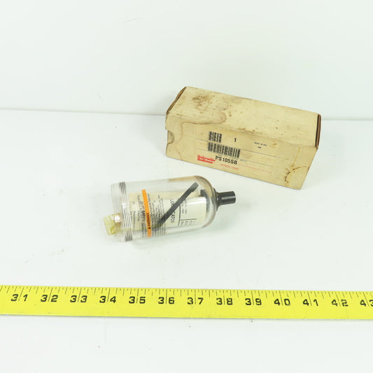Schrader Bellows PS105SB Pneumatic Filter/Lubricator Bowl Kit w/ Manual Drain