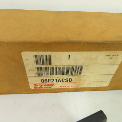 Schrader Bellows 06F21ACSB 3/8" NPT Pneumatic Air Filter 150 PSI NEW