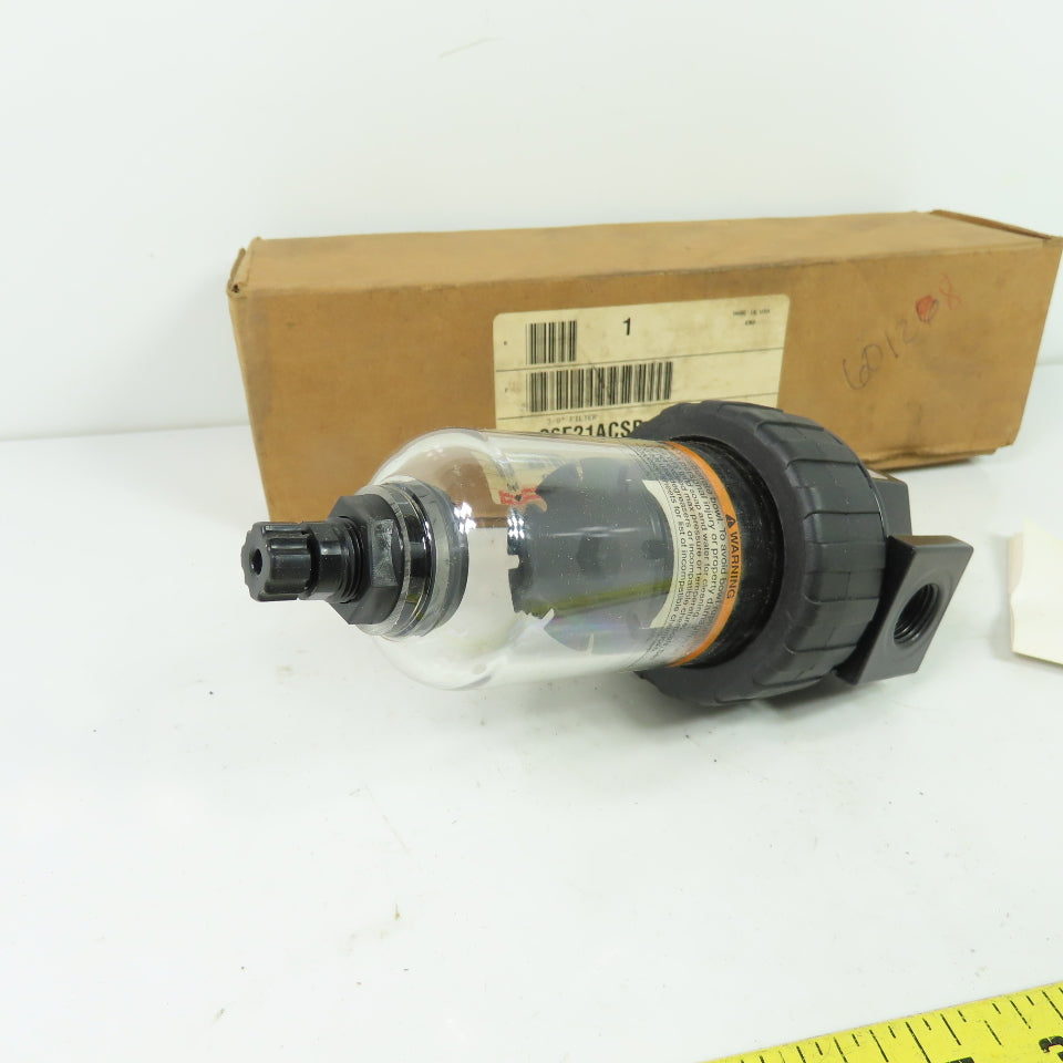 Schrader Bellows 06F21ACSB 3/8" NPT Pneumatic Air Filter 150 PSI NEW