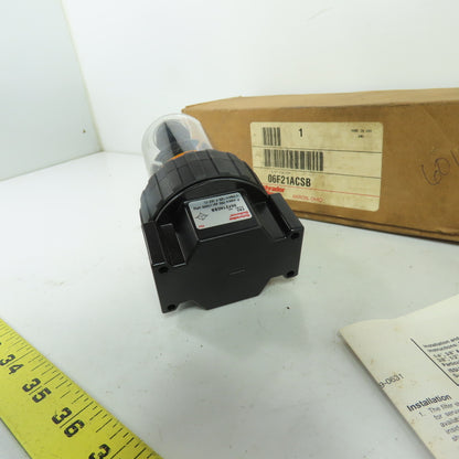 Schrader Bellows 06F21ACSB 3/8" NPT Pneumatic Air Filter 150 PSI NEW