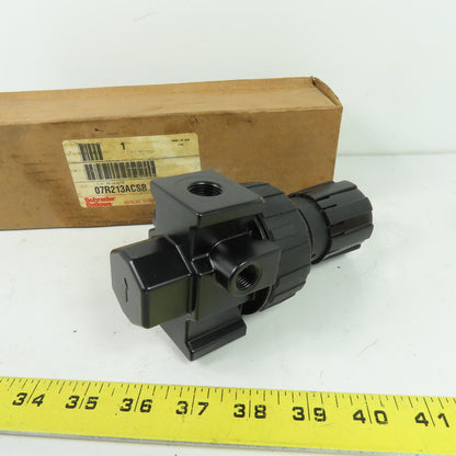 Schrader Bellows 07R213ACSB 3/8" NPT Pneumatic Regulator 250 PSI NEW