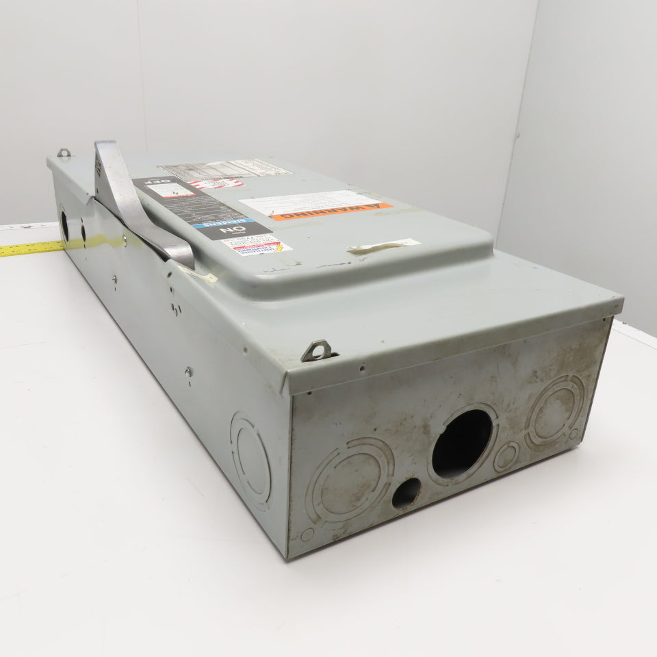 Siemens NF-354 200A 600VAC 250VDC 3 Pole Non Fusible Safety Disconnect Switch