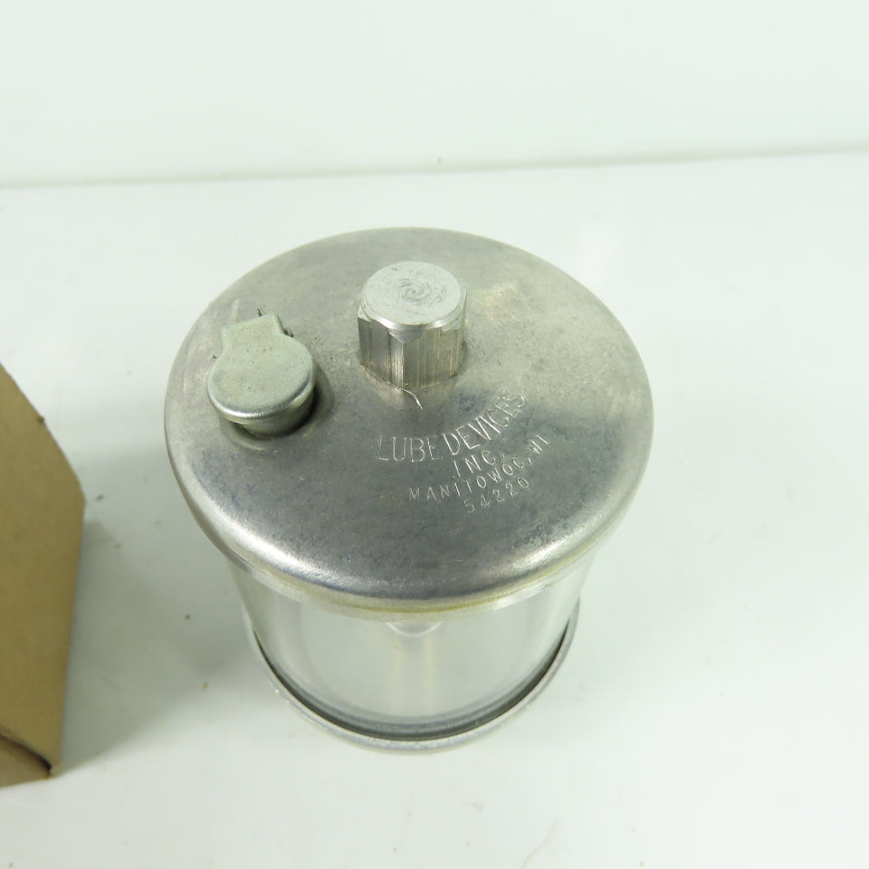 Lube Devices Inc. R155-02 Reservoir Oiler Lubricant Dispenser 1/8" NPT