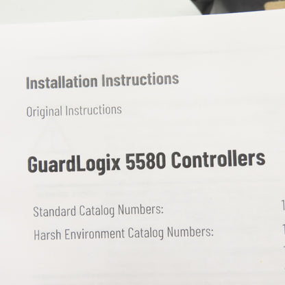 Allen Bradley 1756-L81ES XT Ser. C FW 1.072 Guardlogix 5580 XT Controller