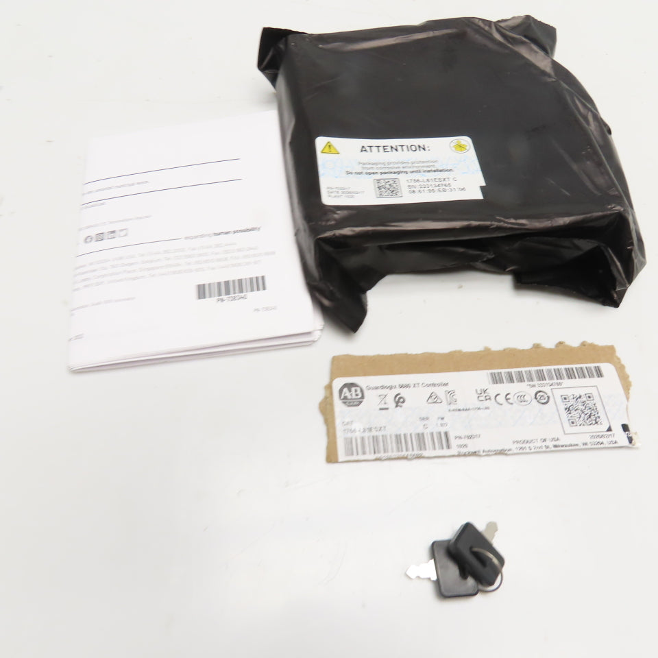 Allen Bradley 1756-L81ES XT Ser. C FW 1.072 Guardlogix 5580 XT Controller