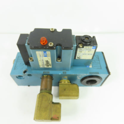 MAC 6213C-521-PM-111DA 4-Way Solenoid Air Valve 120V 150 PSI