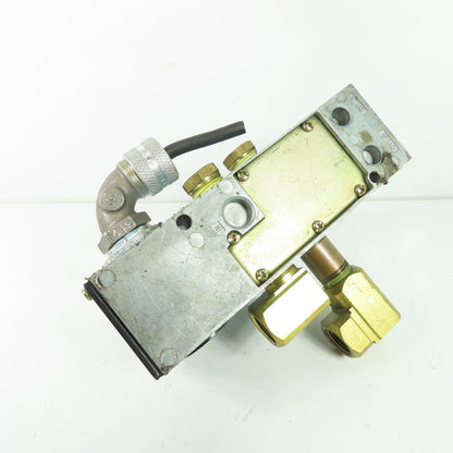 MAC 6213C-521-PM-111DA 4-Way Solenoid Air Valve 120V 150 PSI