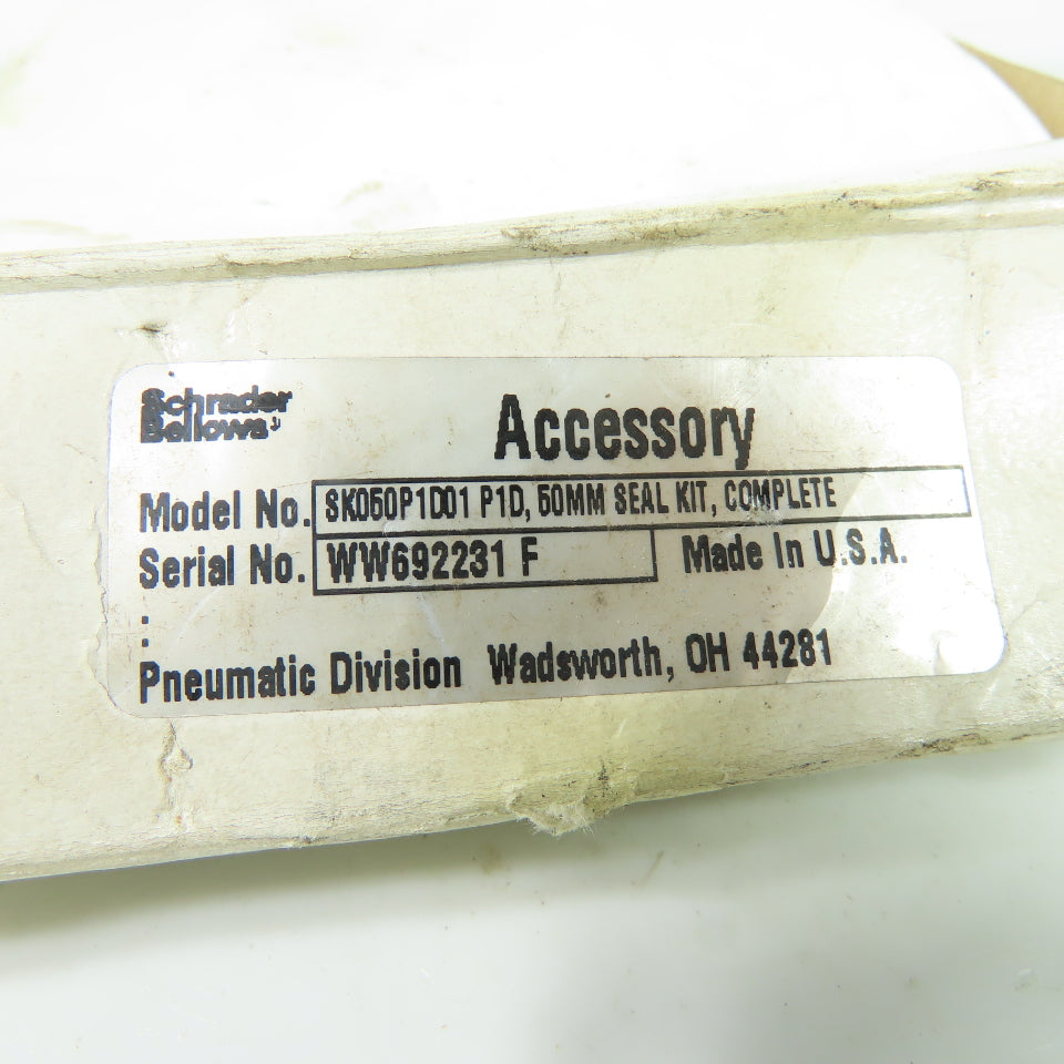 Schrader Bellows SK050P1D01 50mm Seal Kit P1D Series NEW