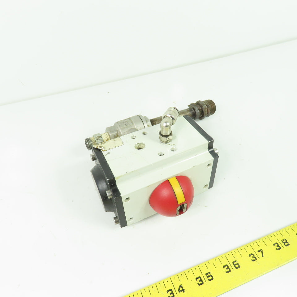 DynaQuip PHS21AJS012 Pneumatic Actuator W/ 1/4" Valve