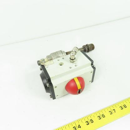 DynaQuip PHS21AJS012 Pneumatic Actuator W/ 1/4" Valve