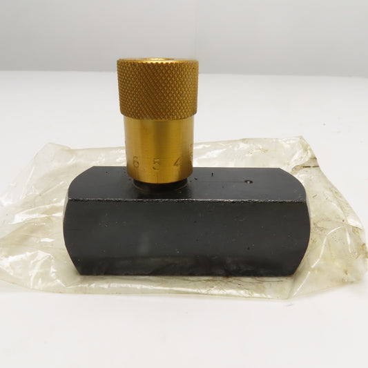Deltrol Fluid Products EF 35 S 3/4" NPT Easy Read Flow Control Valve