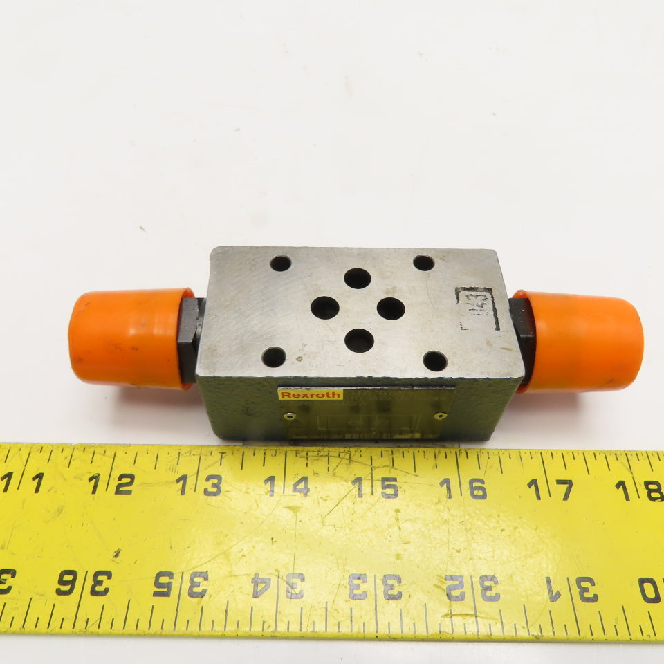 Rexroth R900481624 Z2FS 6-2-44/2QV Double Throttle Check Valve Sandwich Plate