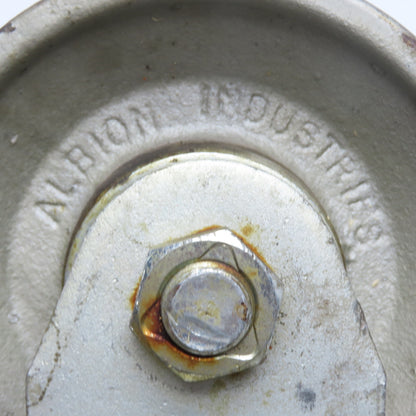 Albion Industries KC 2 6" x 2-1/2" Rigid V-Groove Wheel Heavy Duty Caster