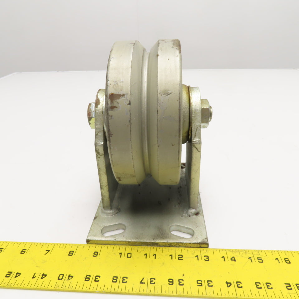 Albion Industries KC 2 6" x 2-1/2" Rigid V-Groove Wheel Heavy Duty Caster