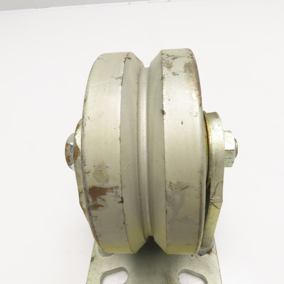 Albion Industries KC 2 6" x 2-1/2" Rigid V-Groove Wheel Heavy Duty Caster