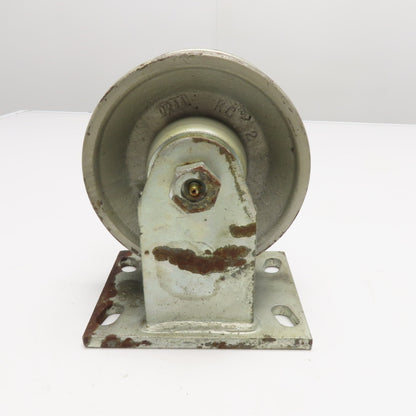 Albion Industries KC 2 6" x 2-1/2" Rigid V-Groove Wheel Heavy Duty Caster