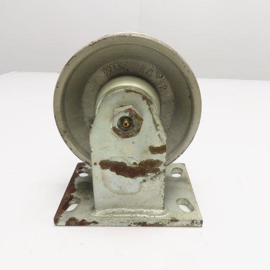 Albion Industries KC 2 6" x 2-1/2" Rigid V-Groove Wheel Heavy Duty Caster
