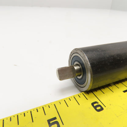 1-1/8" OD x 4-1/4" Steel Gravity Conveyor Roller 5/16" Axle