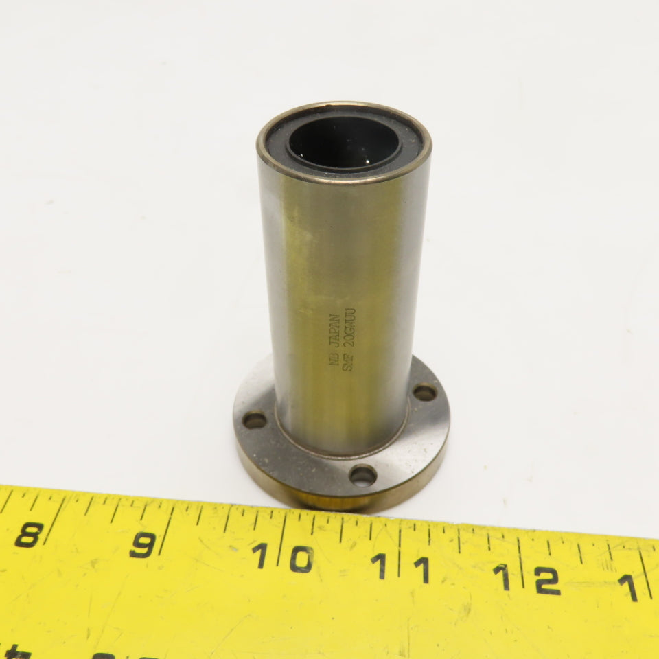 NB Japan SMF20GWUU Round Flange Double Wide Linear Bushing